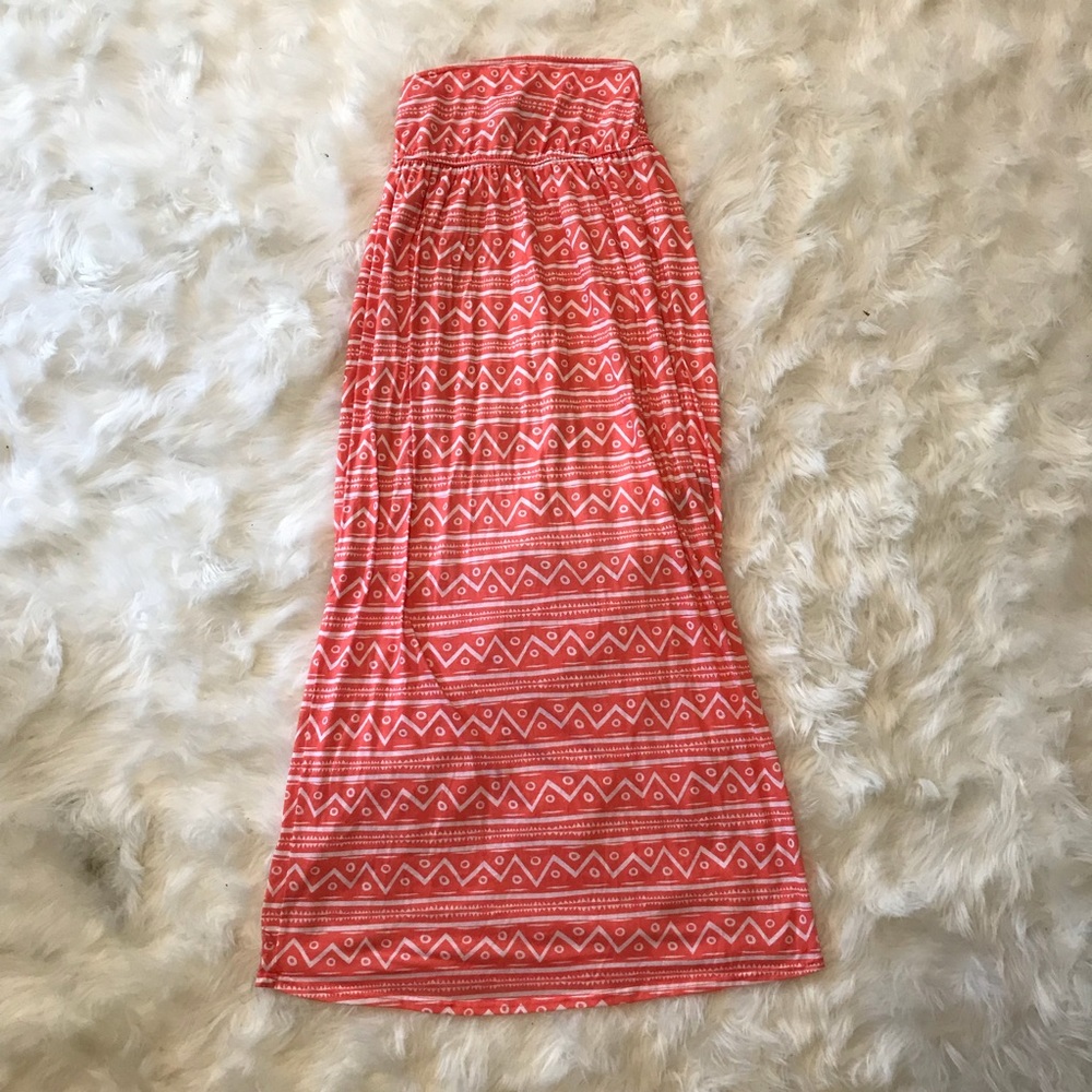 Printed Rusty Maxi Dress (Large)